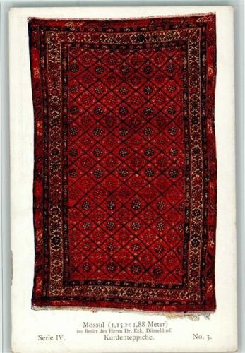 Serie IV Nr. 3 - Meisterstücke orientalischer Knüpfkunst in Bildern AK