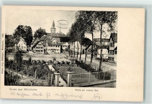 Welzheim 1905 Unterer See