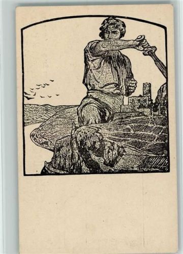 Entwurf von Ernst Liebermann - die Wacht am Rhein