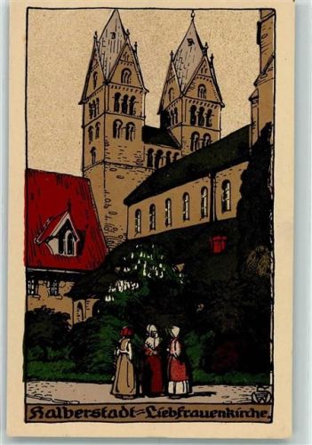Halberstadt Liebfrauenkirche sign
