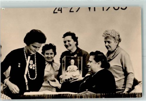 Moskau Weltkongreß der Frauen 1963 Nina Popowa