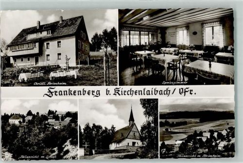 Frankenberg Erholungsheim Frankenberg Speisezimmer Kirche