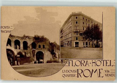 Roma Porta Pinciana Flora-Hotel