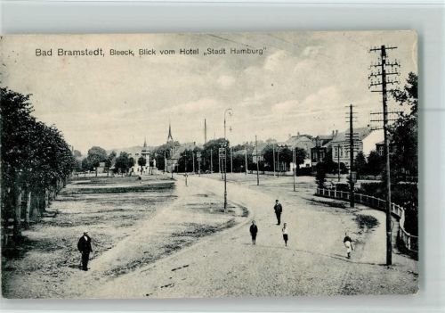 Bad Bramstedt Blick vom Hotel Stadt Hamburg