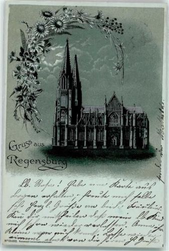 Regensburg 1899 Dom St. Peter