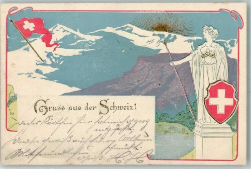 1902 Lithographie AK