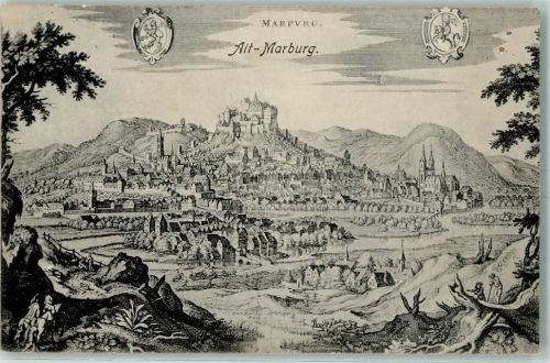 Marburg 1917 Alt Marburg AK