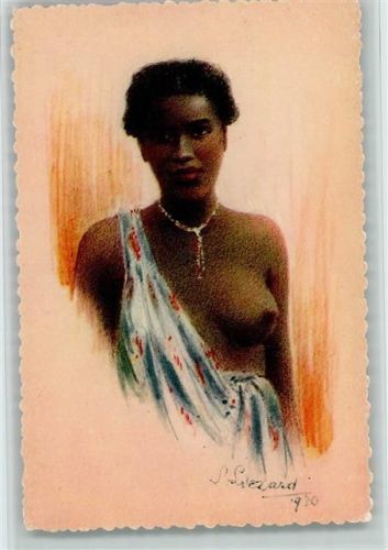 1920 Nr. 8 Exposition Paris 1931 - Jeune fille vezo - Madagasgar