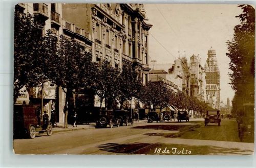 Montevideo Autos Straße