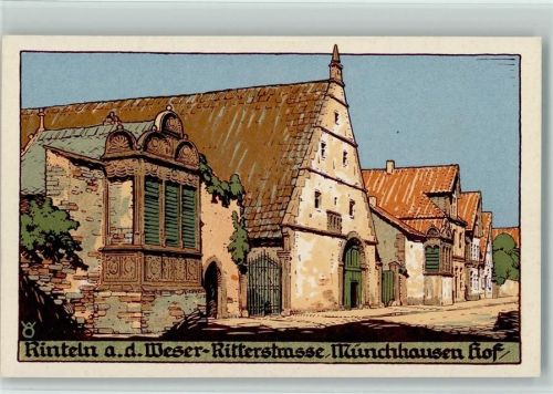 Rinteln Ritterstraße Münchhausen Hof sign