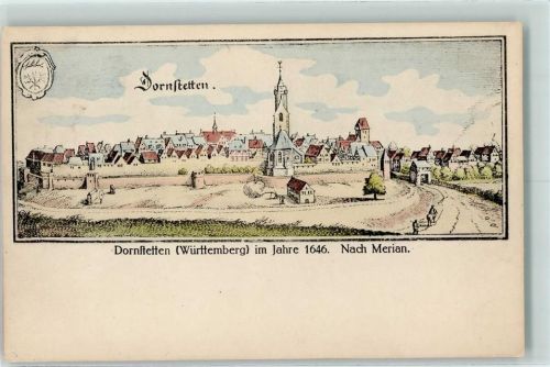 Dornstetten Dornstetten im Jahre 1646 Nach Merian