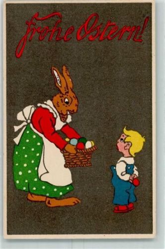 1922 Hase vermenschlicht Verlag HWB 1352 AK