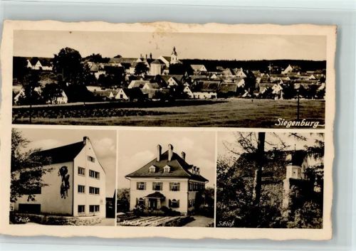 Siegenburg Schule Krankenhaus Schloß