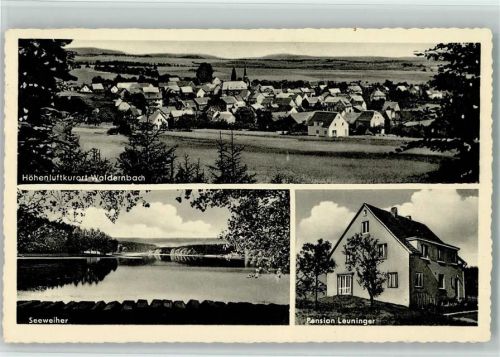 Waldernbach Seeweiher Pension Leuninger
