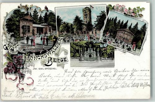 Wilthen 1900 Mönchswalder Berge Inh Emil Gröschel