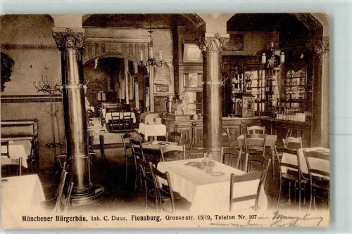 Flensburg 1913 Münchener Bürgerbäu