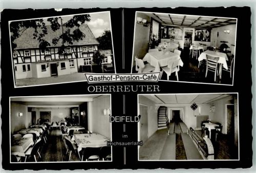 Deifeld Gasthaus Oberreuter Gaststube Kegelbahn