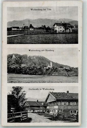 Wackersberg Blomberg Dorfstraße