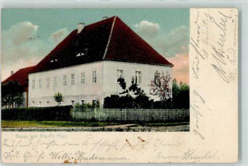 Dommitzsch 1904 Plant's Haus Ort lt. Stempel