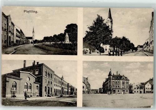 Plattling Kirche St. Magdalena Stadtplatz