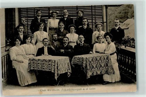 Friedrichssegen 1913 Club Waldheim