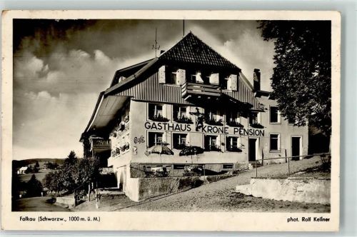 Falkau Gasthaus Krone Emailleschilder