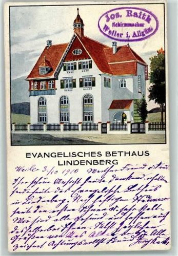 Lindenberg 1910 Evangelisches Bethaus
