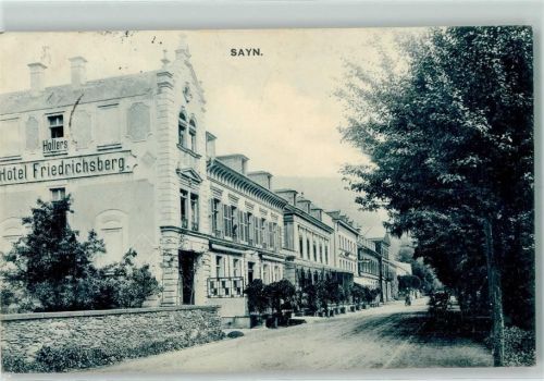 56170 W5413 Sayn 1909 - Hotel Friedrichsberg