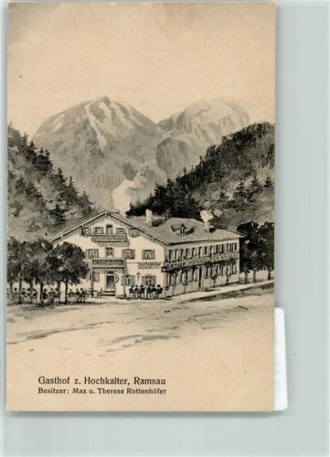 Ramsau Gasthaus zum Hochkalter