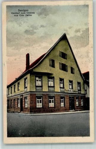 Saulgau Gasthof Zum Ochsen von Otto Zabler