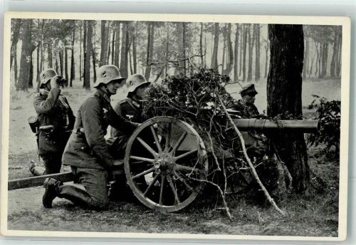 Feuerbereites Feldgeschütz Unser Reichsheer Fotograf Tellgmann