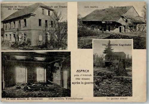 Aspach Gasthaus au Raisin Stallungen
