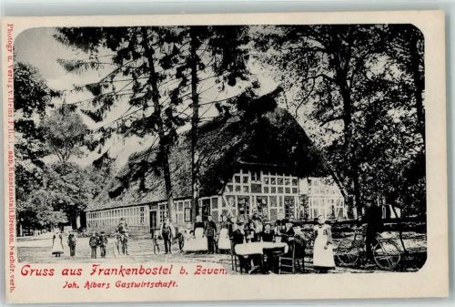 Frankenbostel Joh. Albers Gasthaus Fahrrad