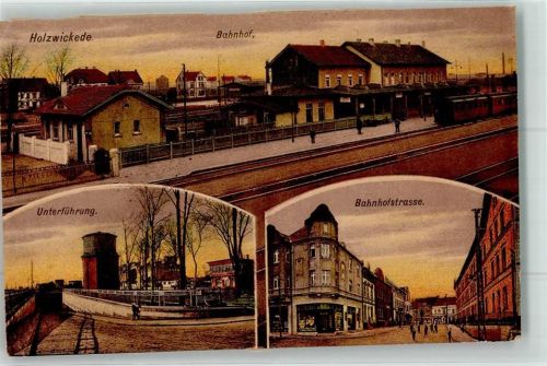 Holzwickede Bahnhof Unterführung Bahnhofstraße