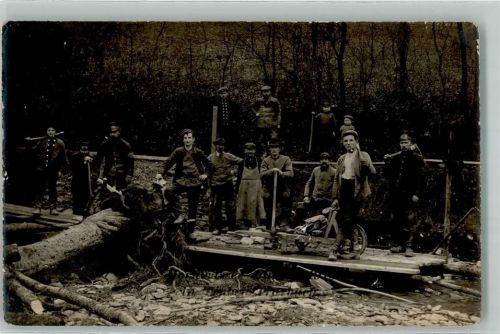 Traben-Trarbach Hochwasser 1913 Helfer