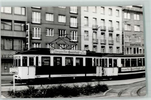 Mannheim Straßenbahn 10. Oktober 1964 Ort handschriftlich