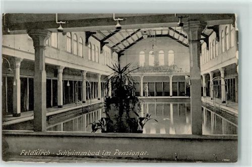 Feldkirch 1918 Schwimmbad im Pensionat