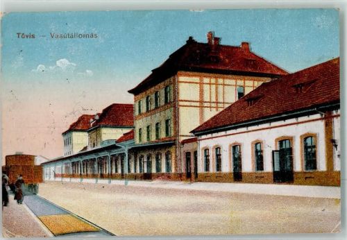 Teius 1917 Bahnhof Eisenbahn