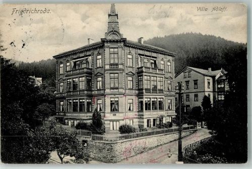 Friedrichroda 1912 Villa Adolff