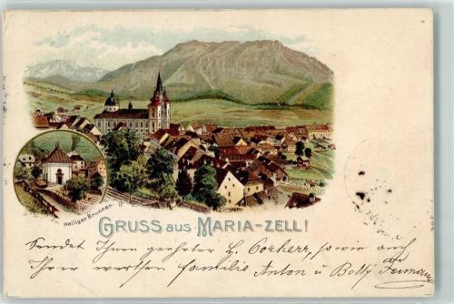 Mariazell 1899 Heiliger Brunnen