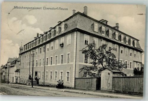 Ebersdorf 1910 Mädchenpensionat Ebersdorf-Reuss