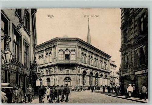 Riga 1917 die Börse
