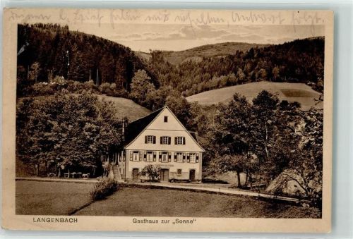 Wolfach OT.Langenbach Gasthaus zur Sonne