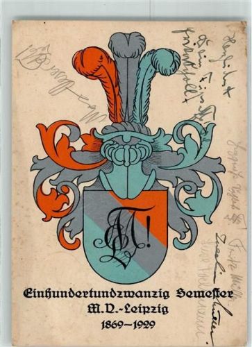 Leipzig 1928 Einhundertzwanzig Semester 1869-1929