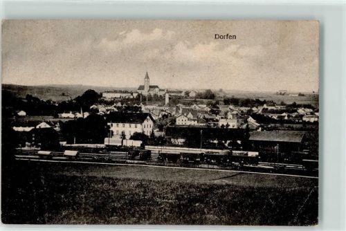 Dorfen 1919 Bahnhof