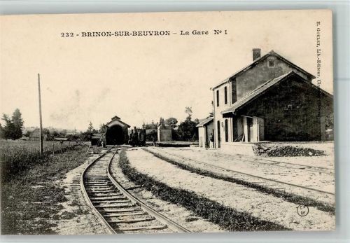 58420 Brinon-sur-Beuvron - Bahnhof Gare Dampflok