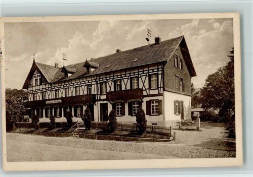 Kirchzarten 1929 Gasthof "Alte Post" AK