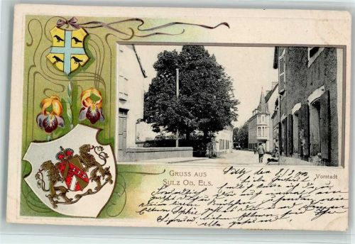 Soultz-Haut-Rhin 1903 Passepartout Vorstadt Nr 1367