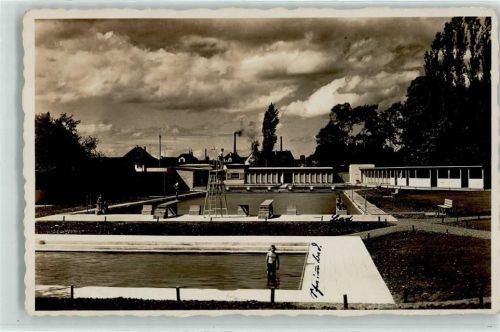 Balingen Schwimmbad Fabrik Schornstein Rauch