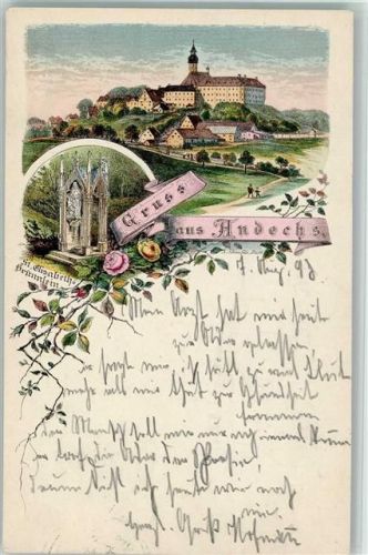 Andechs 1898 Gruss aus -